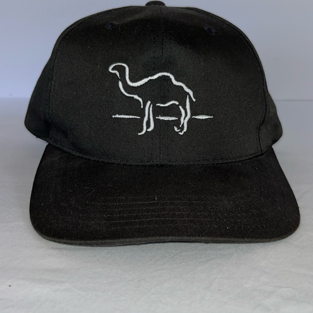 Camel Cigarettes Vintage Joe Camel Snapback Hat Black Promo Cap